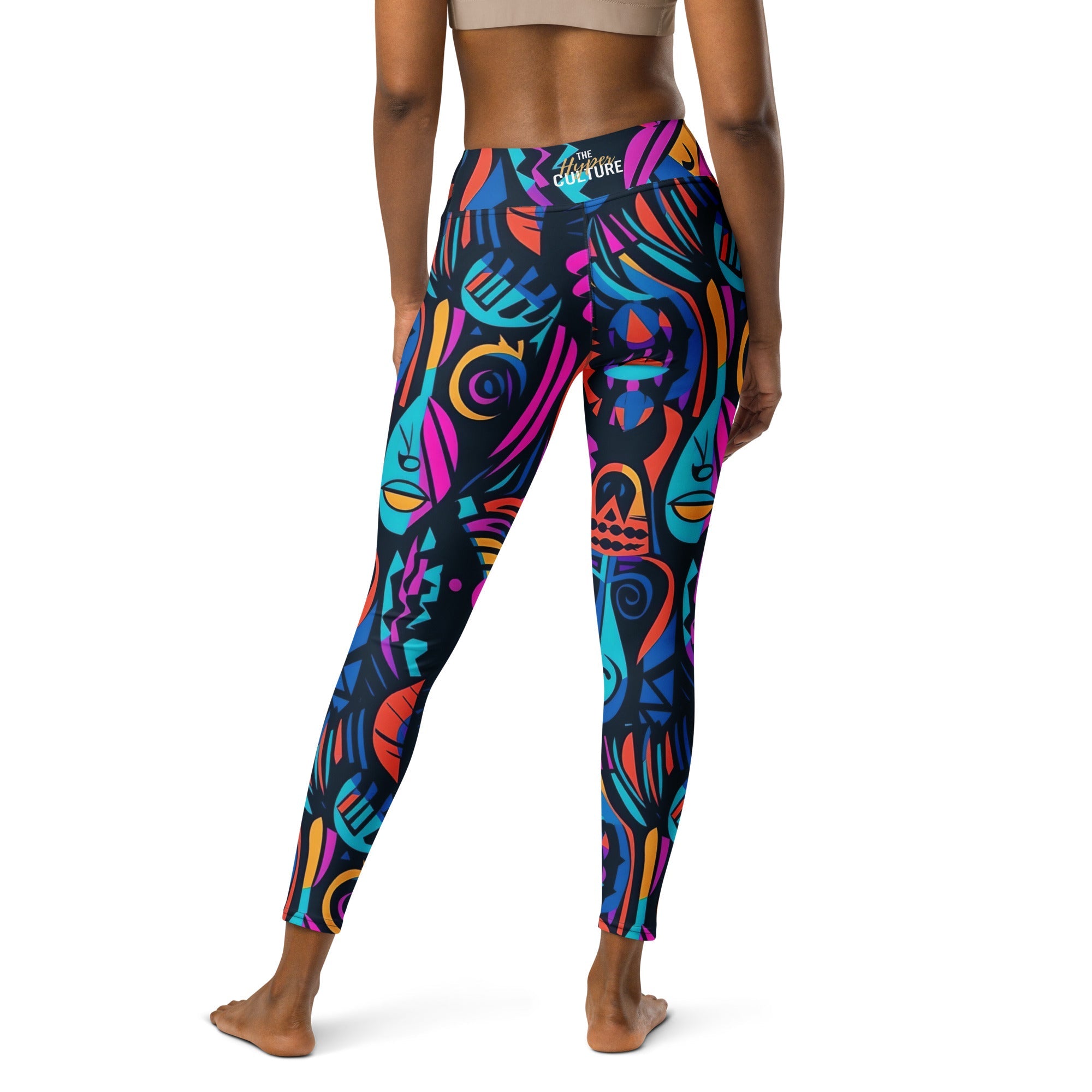 [Gypsy Soul] Neon Expression Yoga Leggings