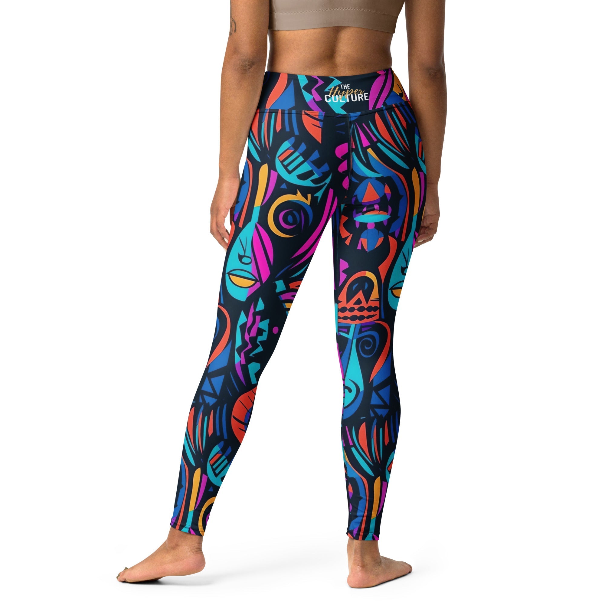 [Gypsy Soul] Neon Expression Yoga Leggings