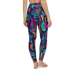[Gypsy Soul] Neon Expression Yoga Leggings