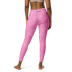 [GeoModa] Bubblegum Puzzle Yoga Leggings
