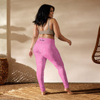 [GeoModa] Bubblegum Puzzle Yoga Leggings