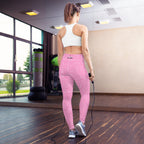 [GeoModa] Bubblegum Puzzle Yoga Leggings