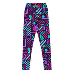 [GeoModa] Poly Pizzazz Yoga Leggings