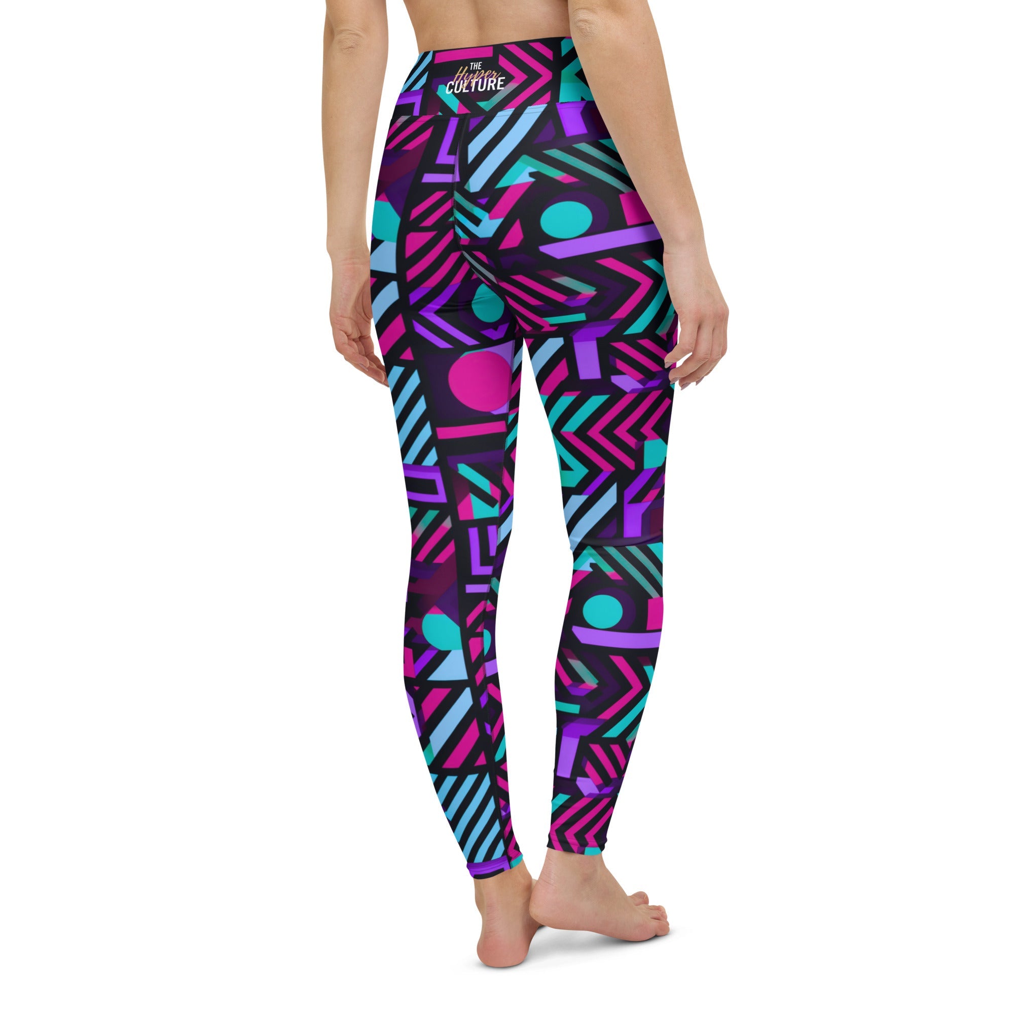 [GeoModa] Poly Pizzazz Yoga Leggings