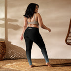 [THC Basics] Midnight Chrome Yoga Leggings