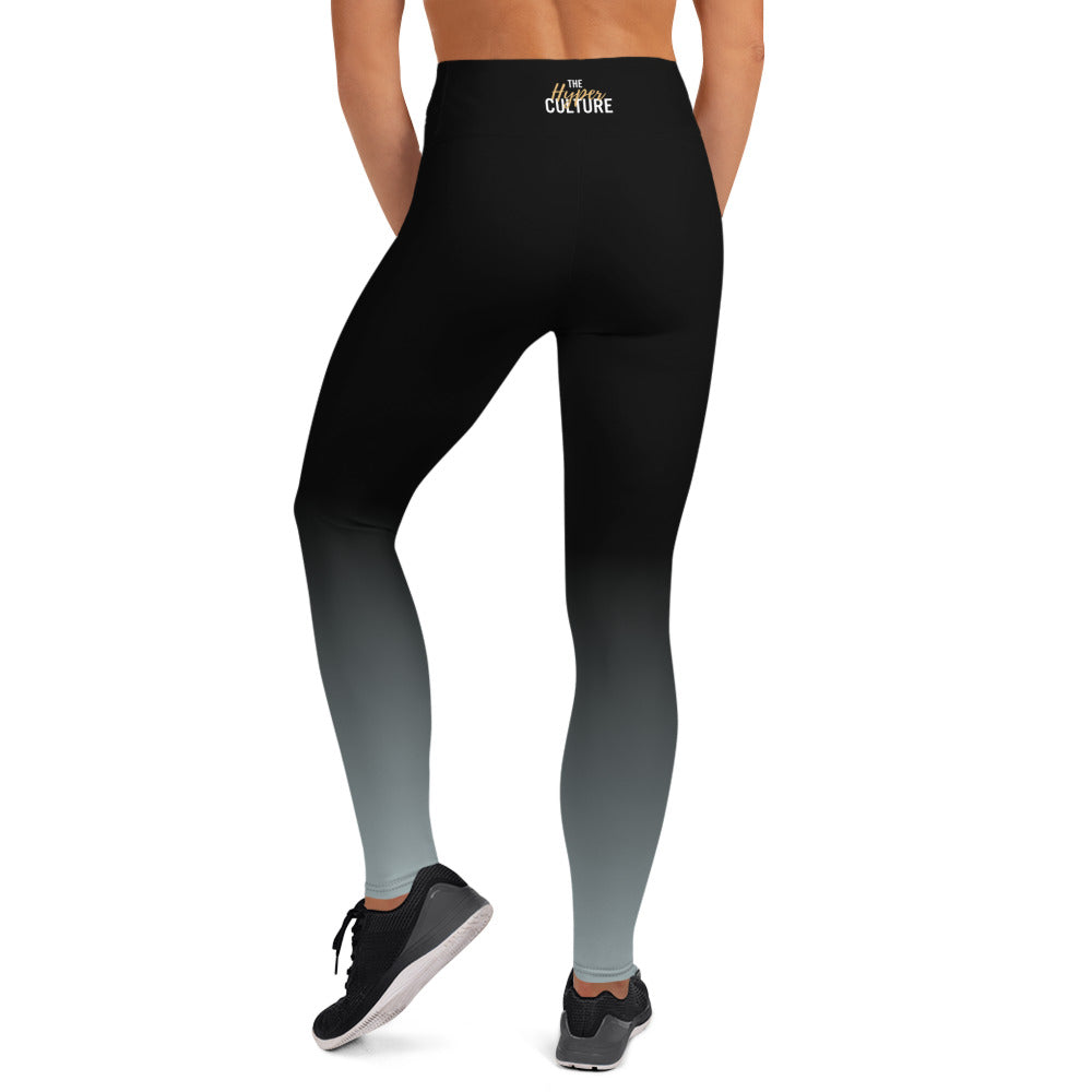 [THC Basics] Midnight Chrome Yoga Leggings