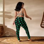 [GeoModa] Minted Heart Yoga Leggings