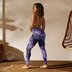 [Luxe Chic] Amethyst Gleam Yoga Leggings