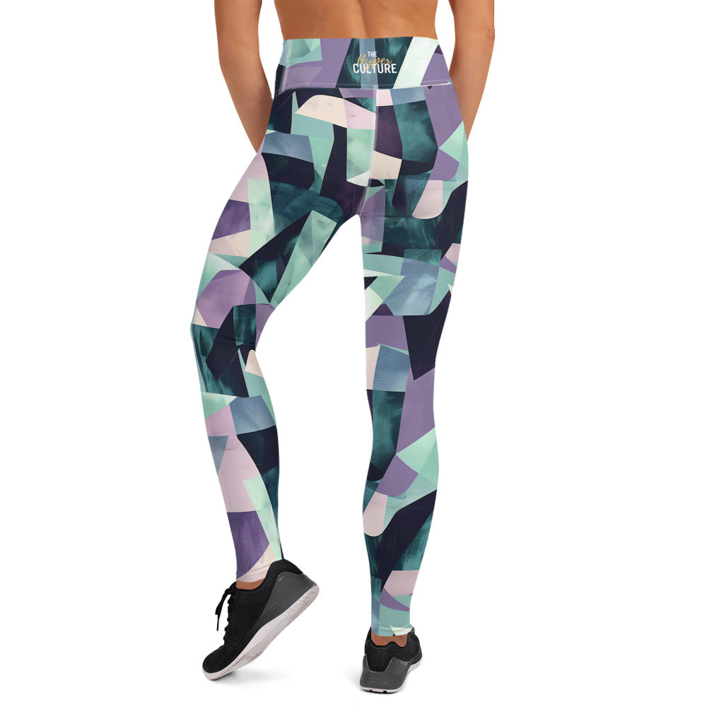 [GeoModa] Kleido Shards Yoga Leggings