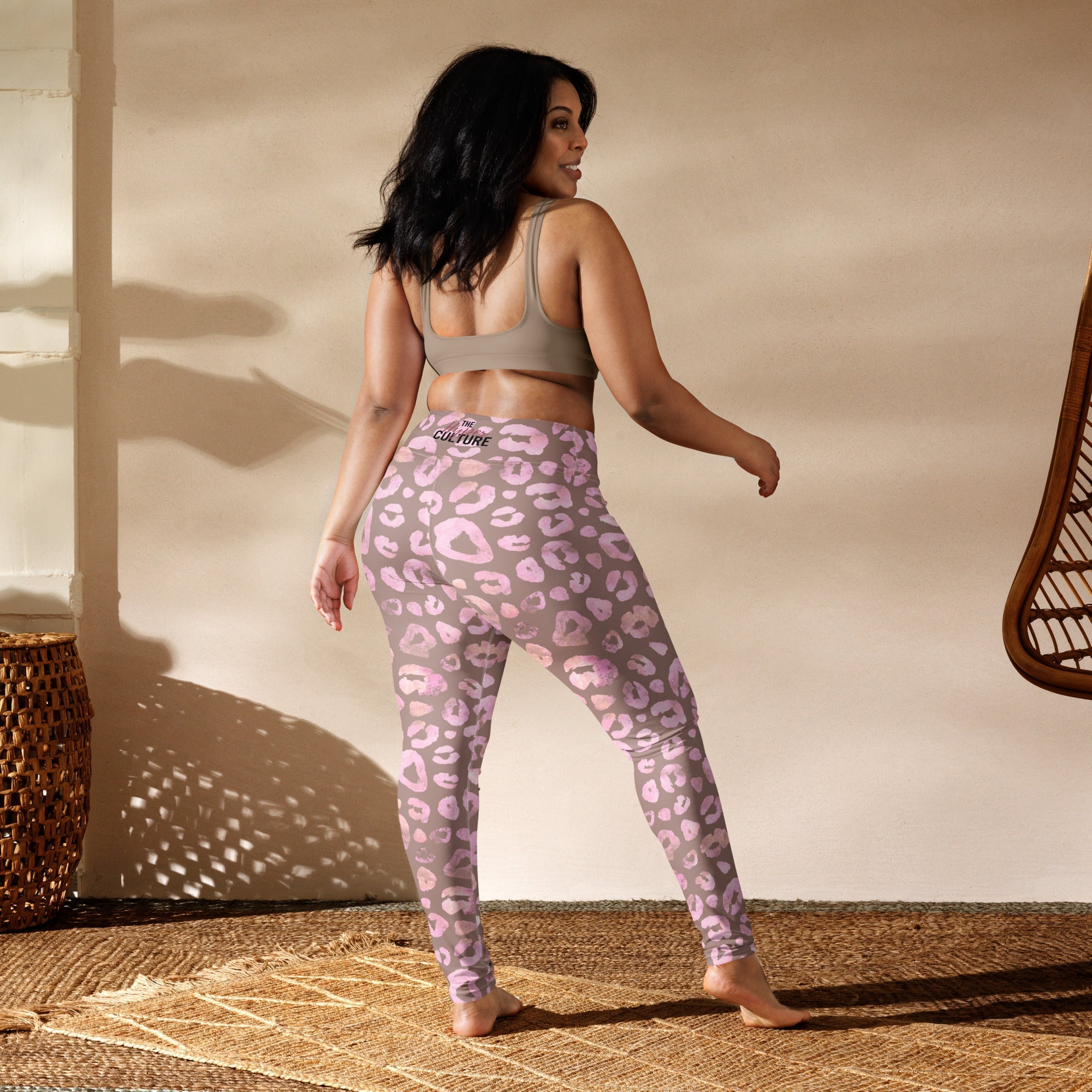 [Wild Side] Dusty Roar Yoga Leggings
