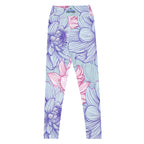 [Floral Bloom] Dahlia Gloom Yoga Leggings