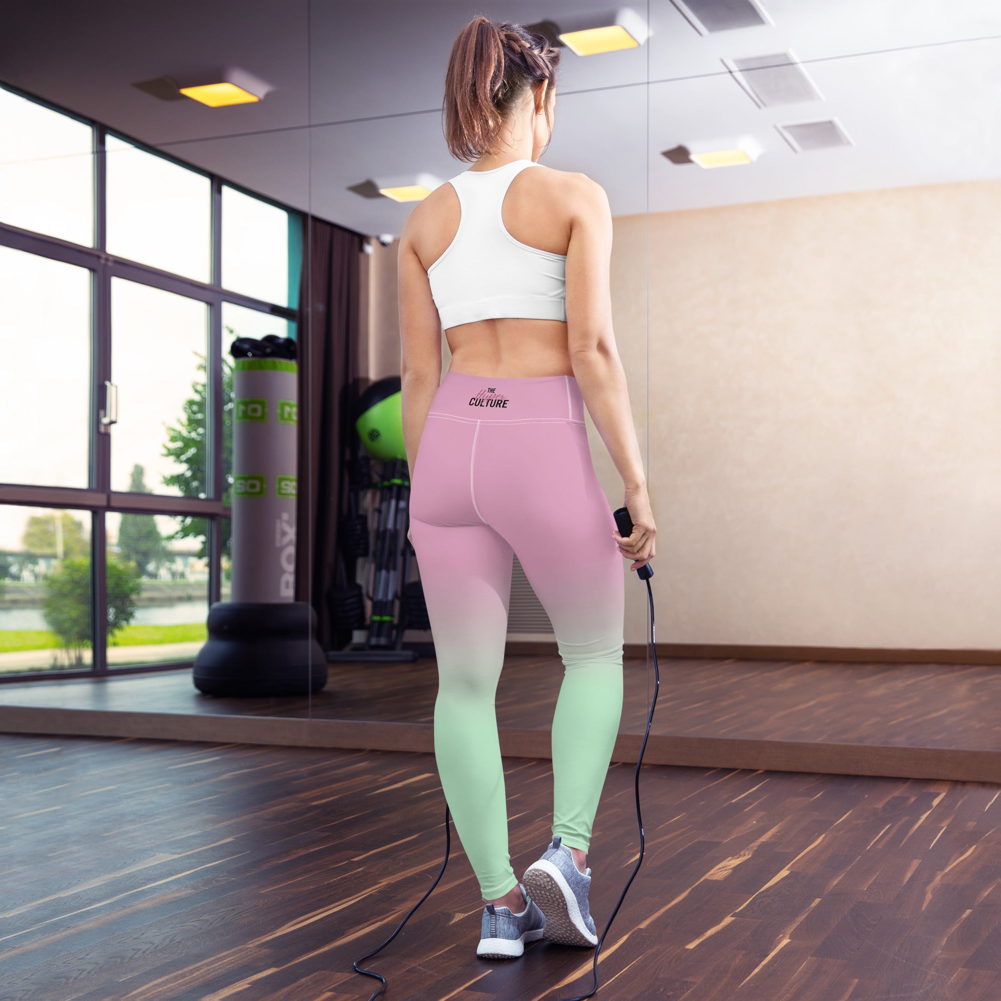 [THC Basics] Rosy Apple Yoga Leggings