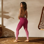 [THC Basics] Peachy Crimson Yoga Leggings