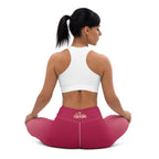 [THC Basics] Peachy Crimson Yoga Leggings