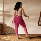 [THC Basics] Peachy Crimson Yoga Leggings