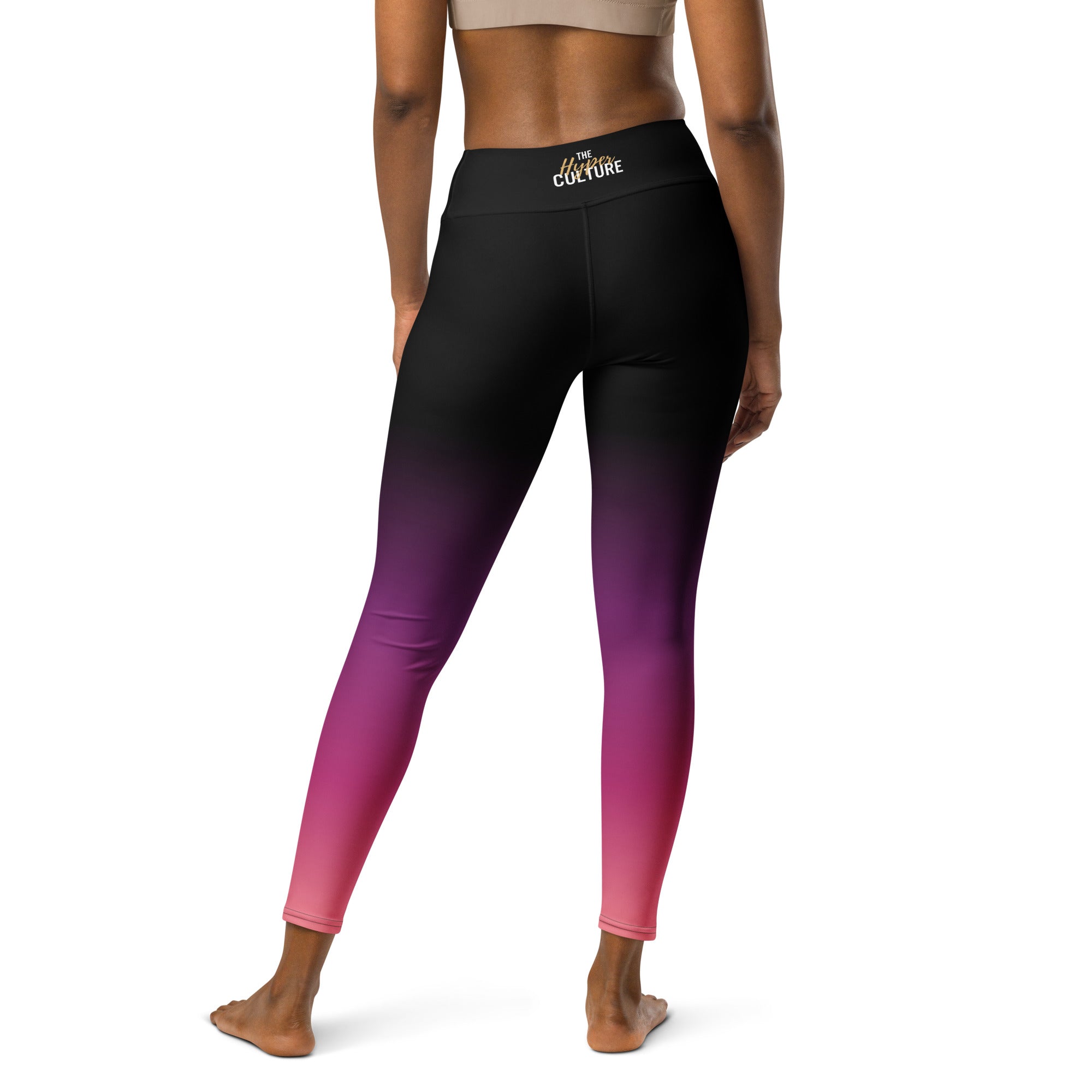 [THC Basics] Pink Eclipse Yoga Leggings