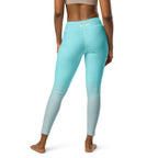 [THC Basics] Frosted Cyan Yoga Leggings