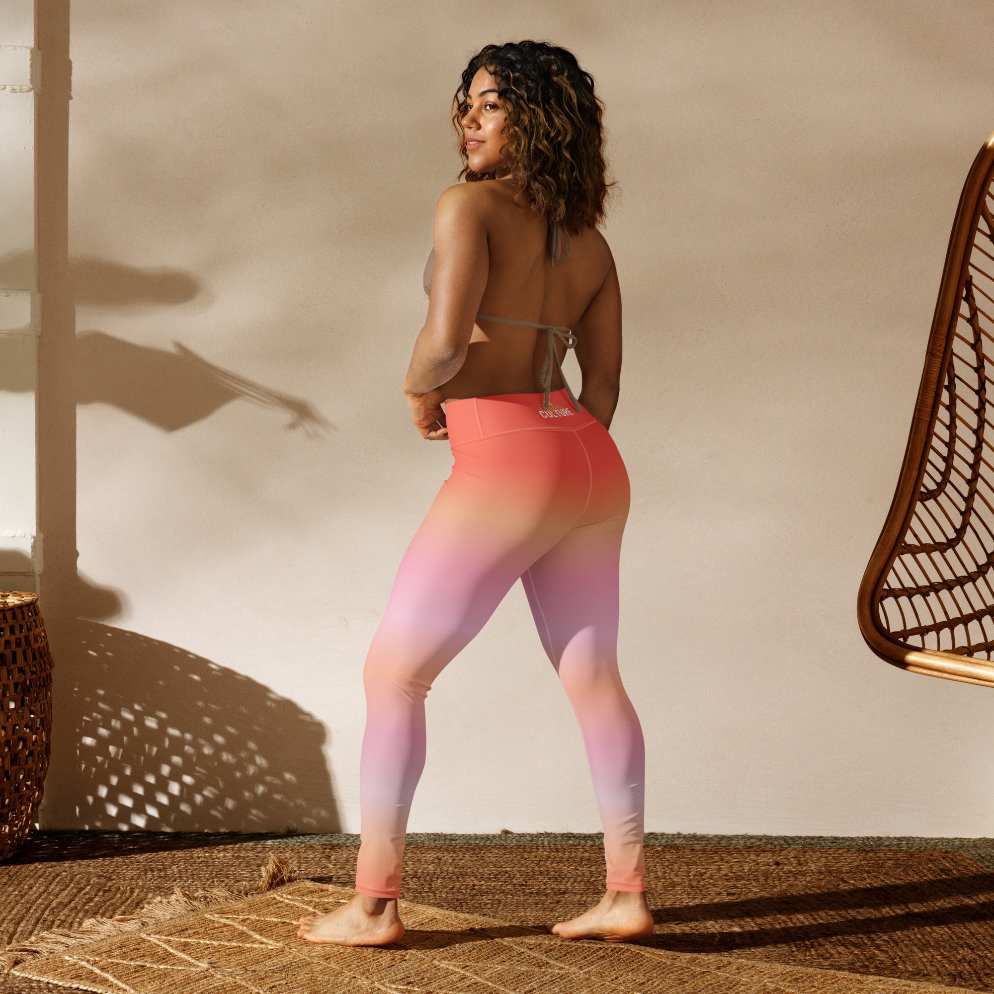 [THC Basics] Golden Hour Yoga Leggings