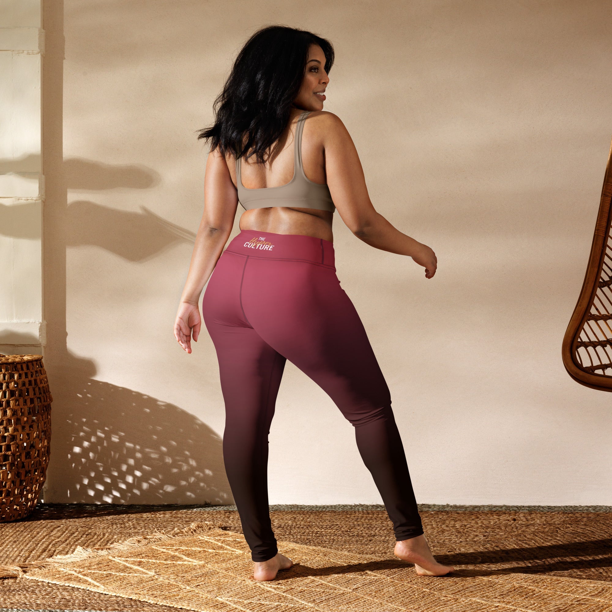 [THC Basics] Blush Latte Yoga Leggings