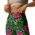 [Floral Bloom] Wild Flora Yoga Leggings