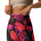 [Floral Bloom] Night Flora Yoga Leggings