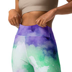 [Luxe Chic] Inky Spill Yoga Leggings