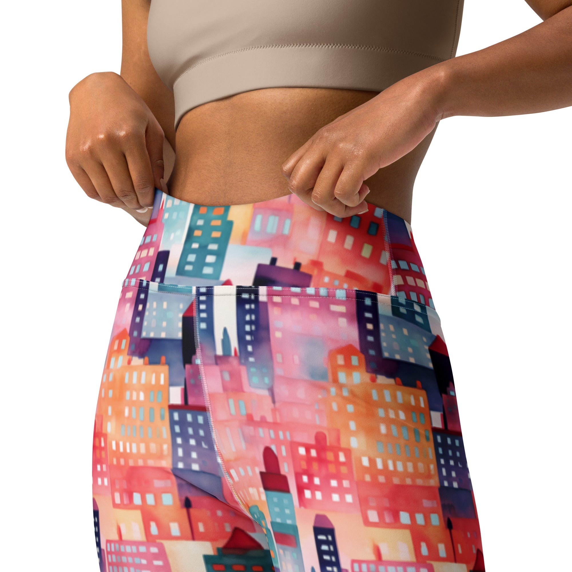 [Odyssey Chic] Talkin Cities Yoga Leggings