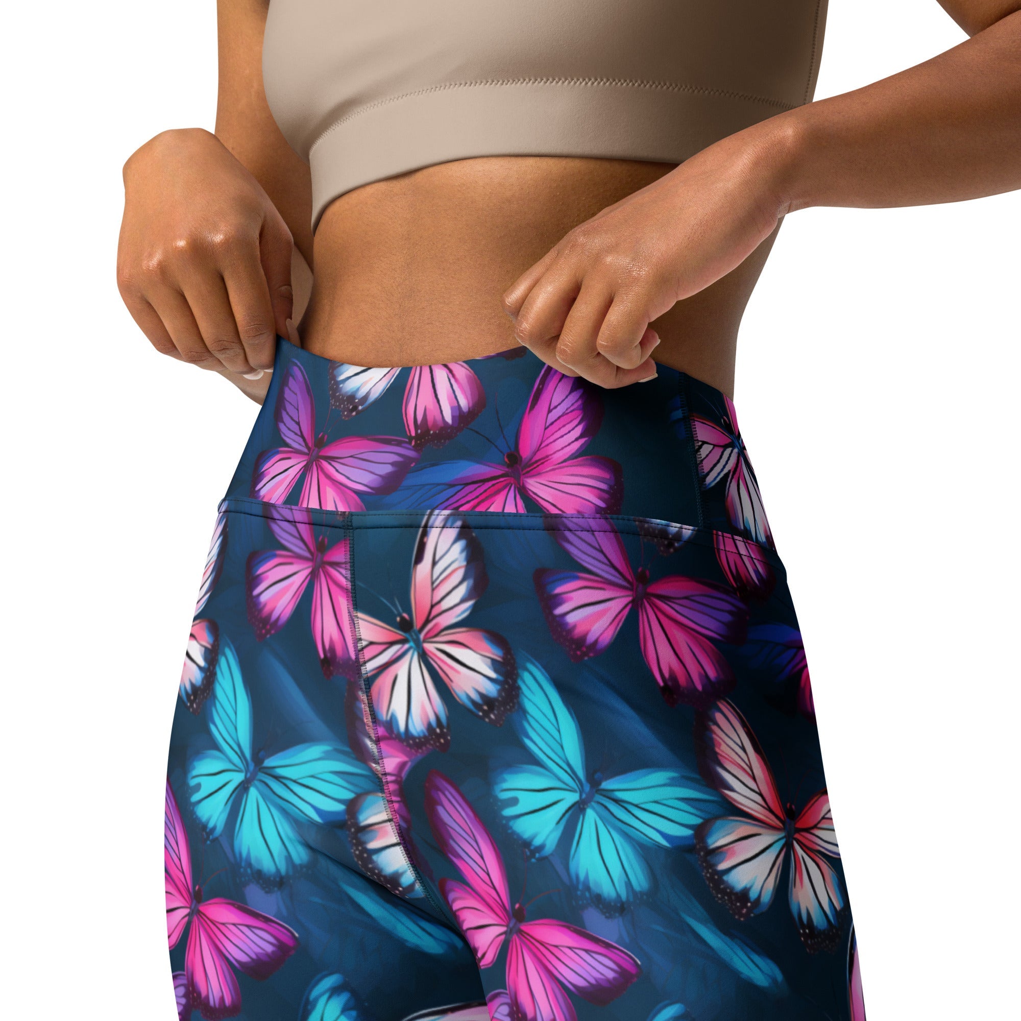 [Wild Side] Butterfly Effect Yoga Leggings