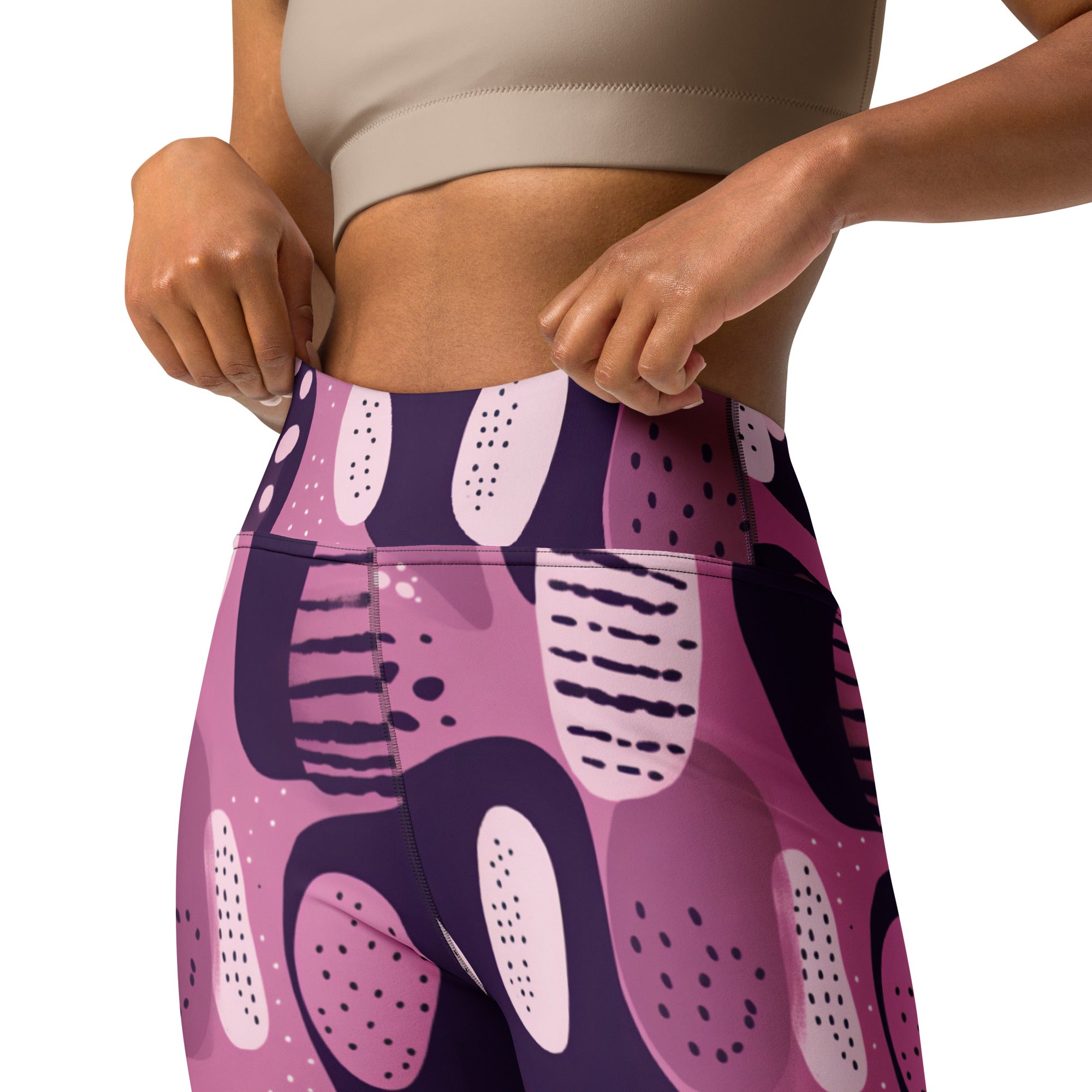 [GeoModa] Flintstones Jazz Yoga Leggings