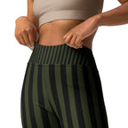[GeoModa] Military Stripes Yoga Leggings