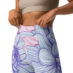 [Floral Bloom] Dahlia Gloom Yoga Leggings