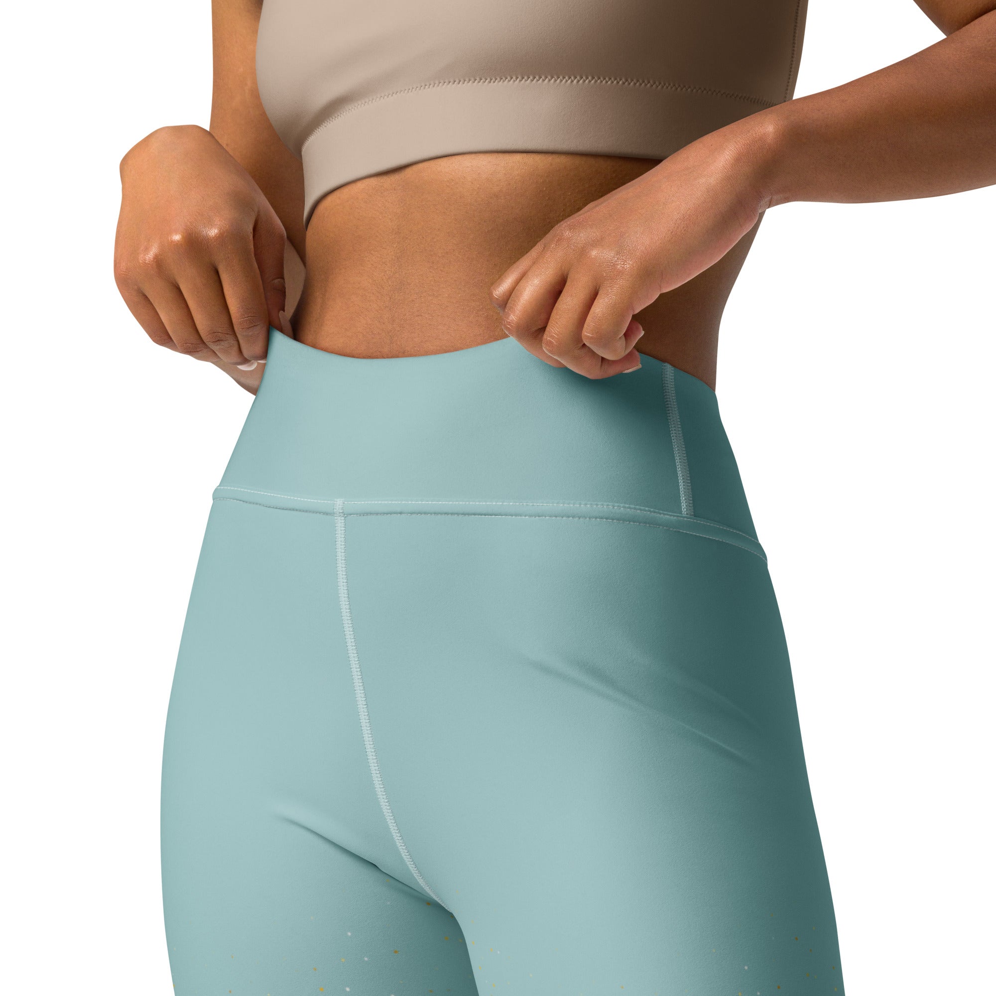 [THC Basics] Shimmering Showers Yoga Leggings