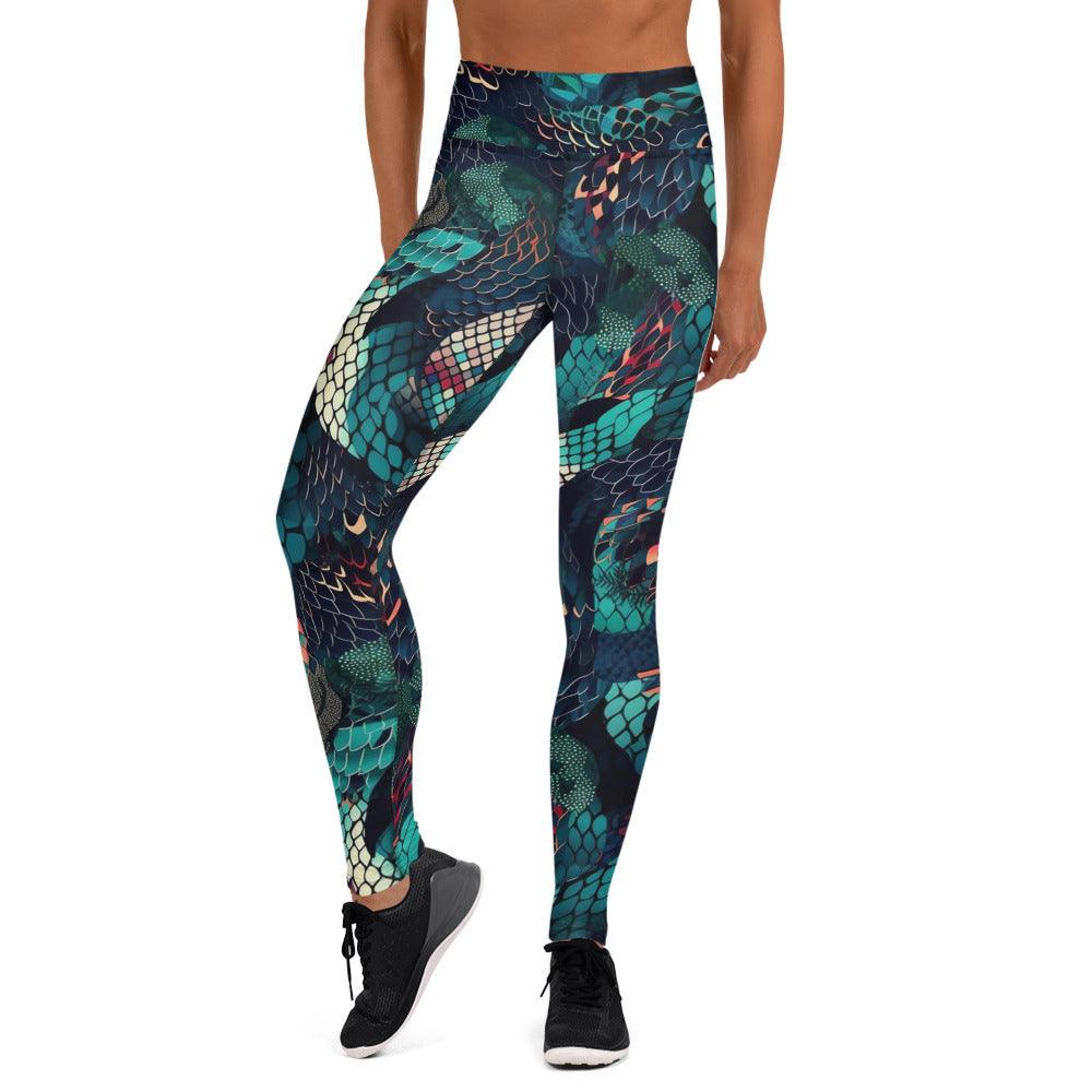 [Wild Side] Slick n Scale Yoga Leggings