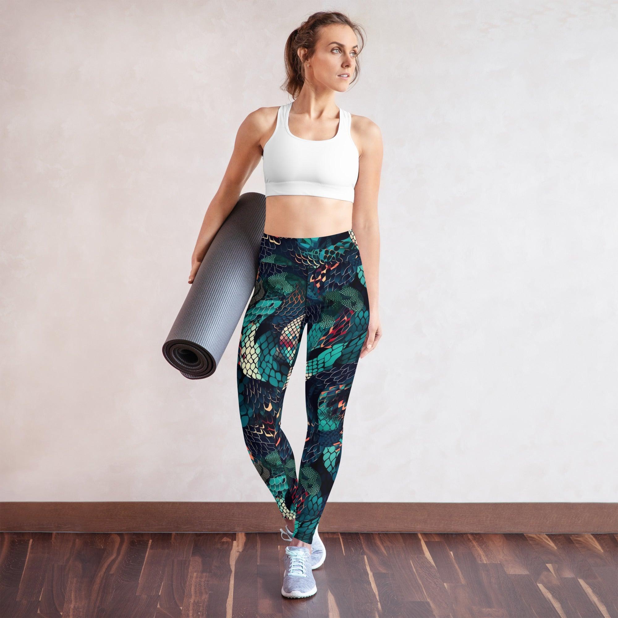 [Wild Side] Slick n Scale Yoga Leggings
