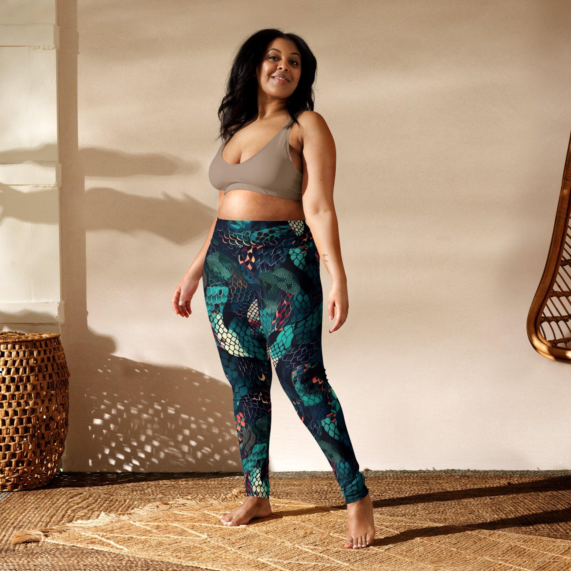 [Wild Side] Slick n Scale Yoga Leggings