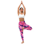 [Luxe Chic] Blush Galactic Yoga Leggings