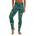 [Luxe Chic] Aqua Nouveau Yoga Leggings