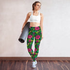[Floral Bloom] Wild Flora Yoga Leggings
