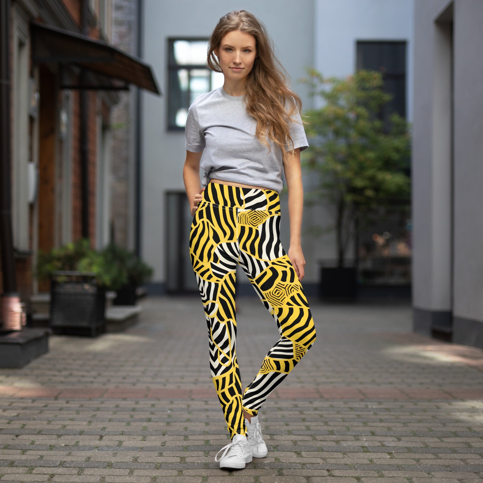 [Wild Side] Zebralicious Yoga Leggings