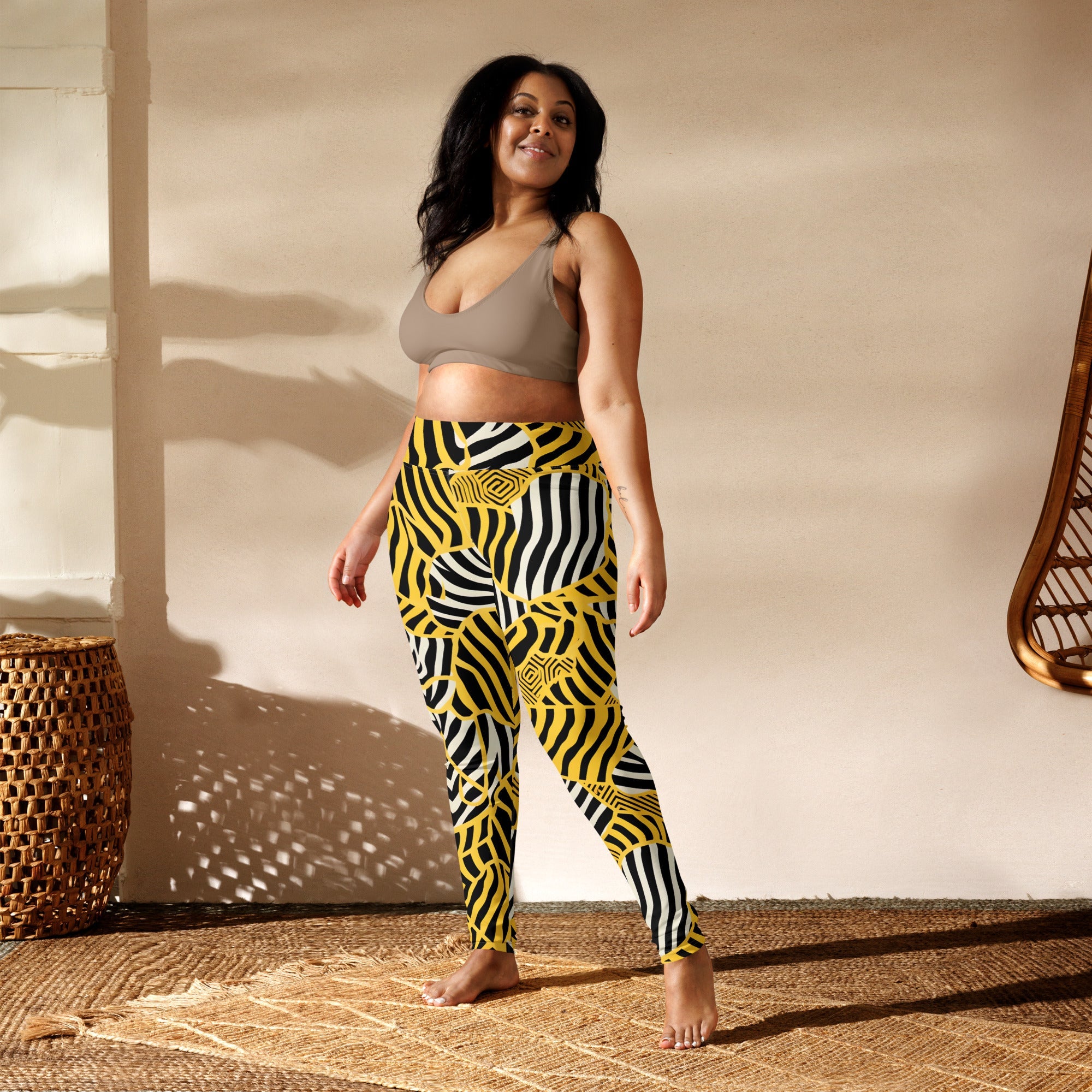 [Wild Side] Zebralicious Yoga Leggings