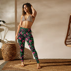 [Floral Bloom] Mystic Flora Yoga Leggings