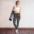 [Floral Bloom] Mystic Flora Yoga Leggings