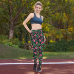 [Floral Bloom] Mystic Flora Yoga Leggings