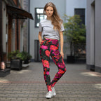 [Floral Bloom] Night Flora Yoga Leggings