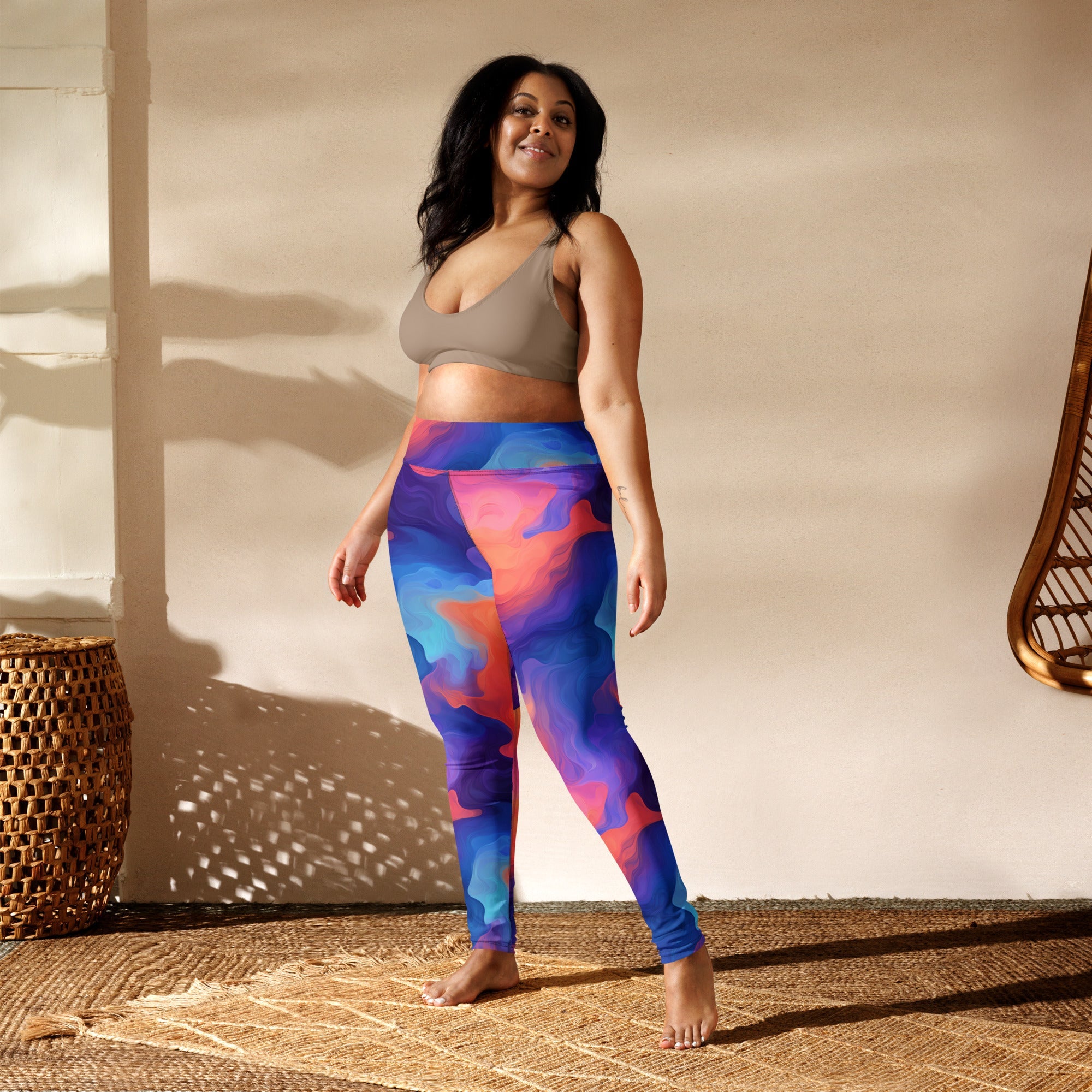 [Luxe Chic] Flamin Hot Yoga Leggings