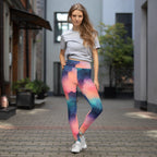 [GeoModa] Cubic Blush Yoga Leggings