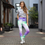 [Luxe Chic] Inky Spill Yoga Leggings