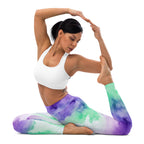[Luxe Chic] Inky Spill Yoga Leggings