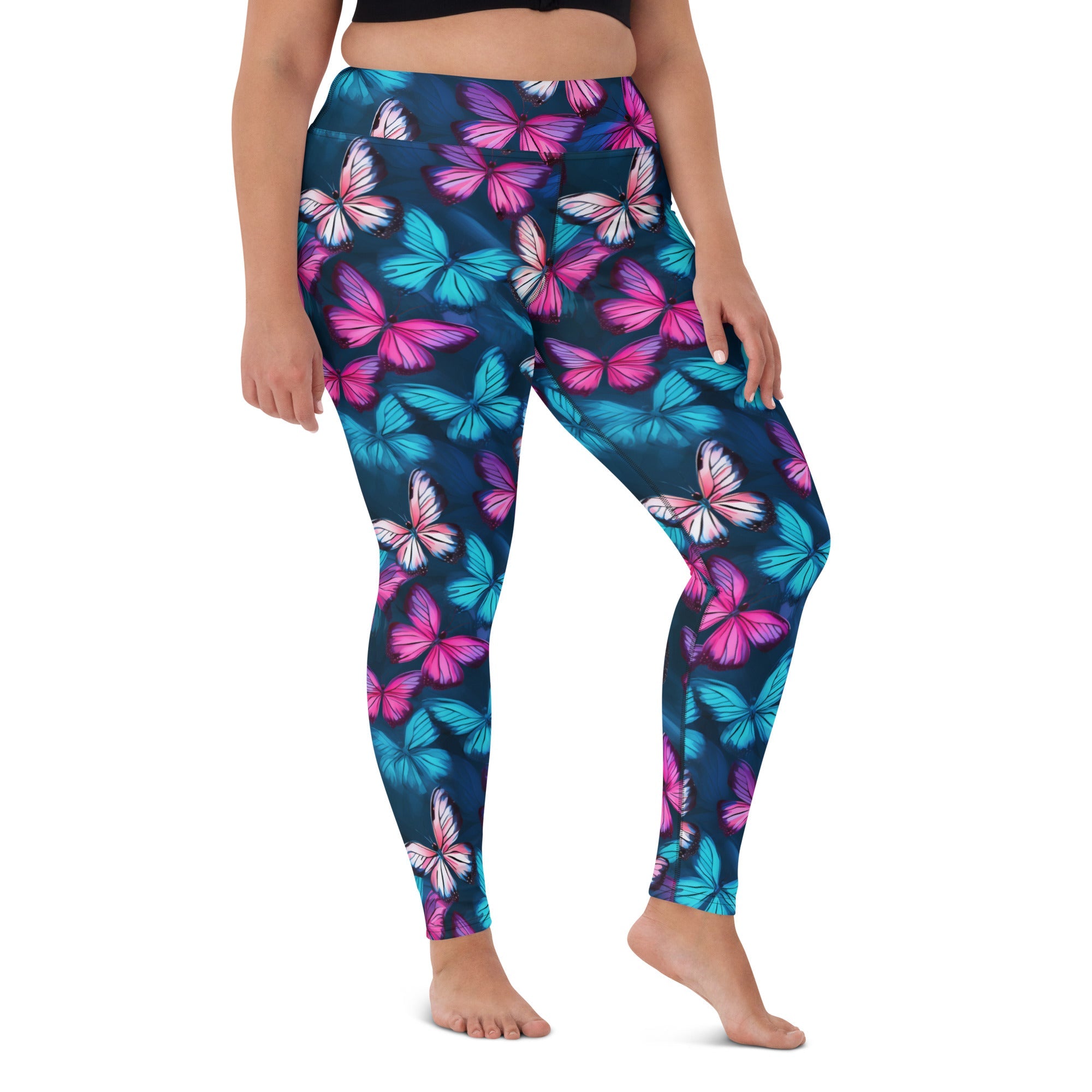 [Wild Side] Butterfly Effect Yoga Leggings