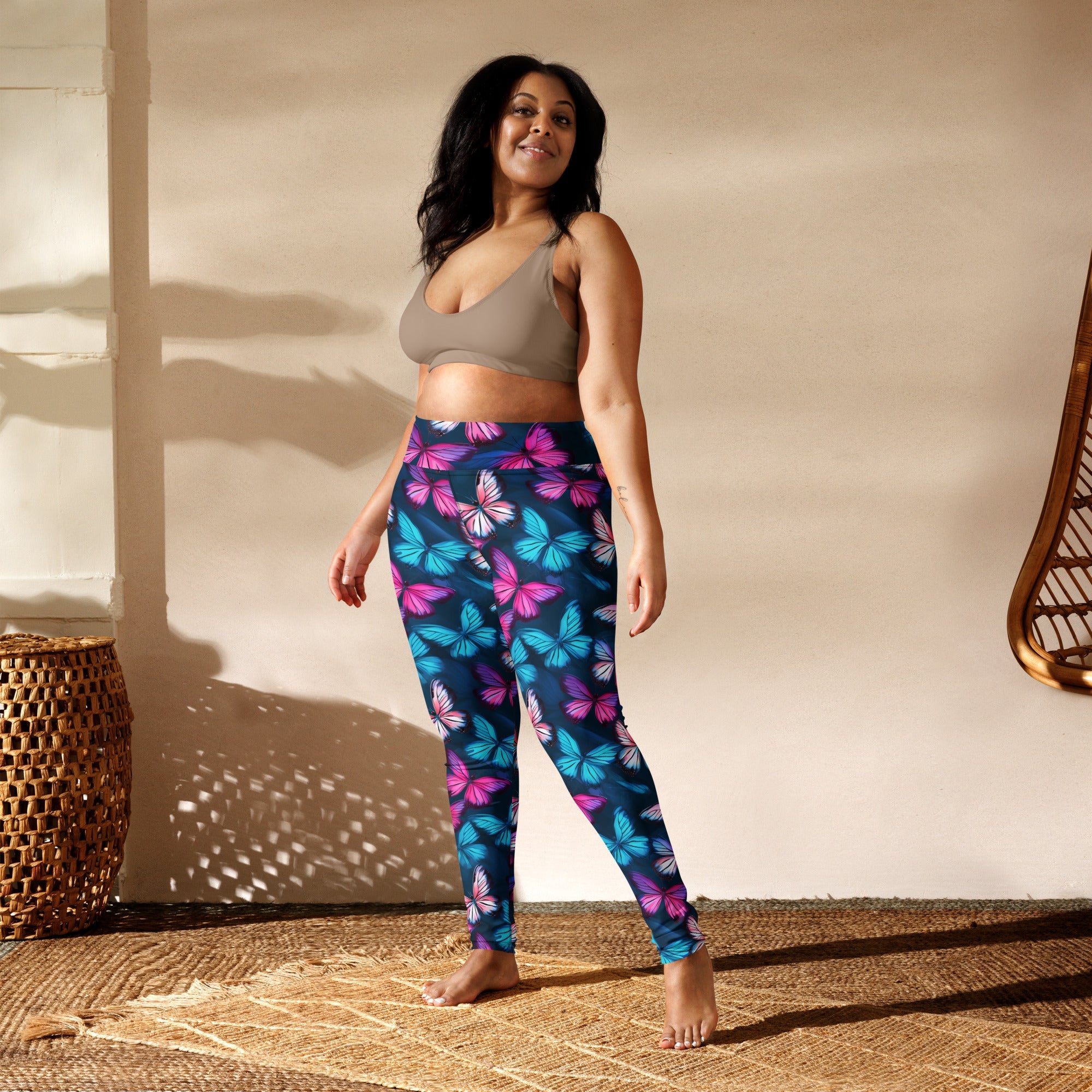 [Wild Side] Butterfly Effect Yoga Leggings